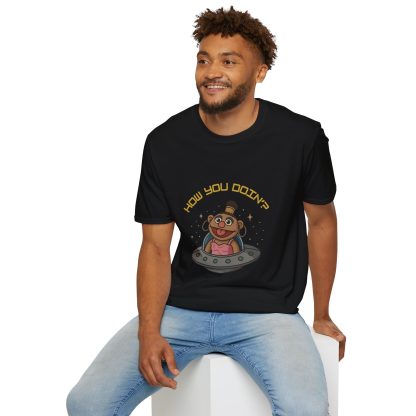 Jezzy UFO Shirt Black Gold Lettering