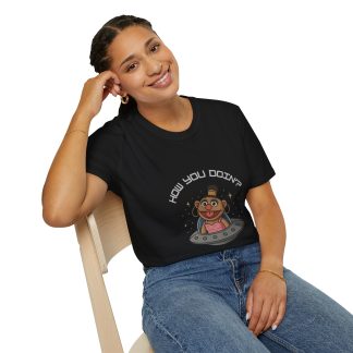 Jezzy UFO Shirt Black Silver Lettering